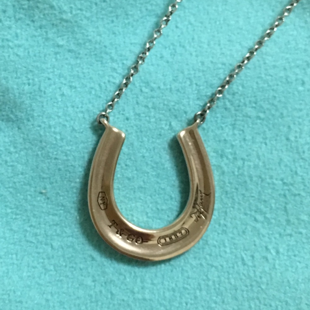 Tiffany horseshoe pendant
